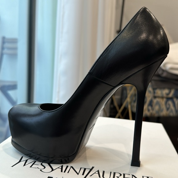 Yves Saint Laurent YSL Tribute 2 105 Pumps in Black. Euro size 37 ~ US size 7. - Picture 6 of 12